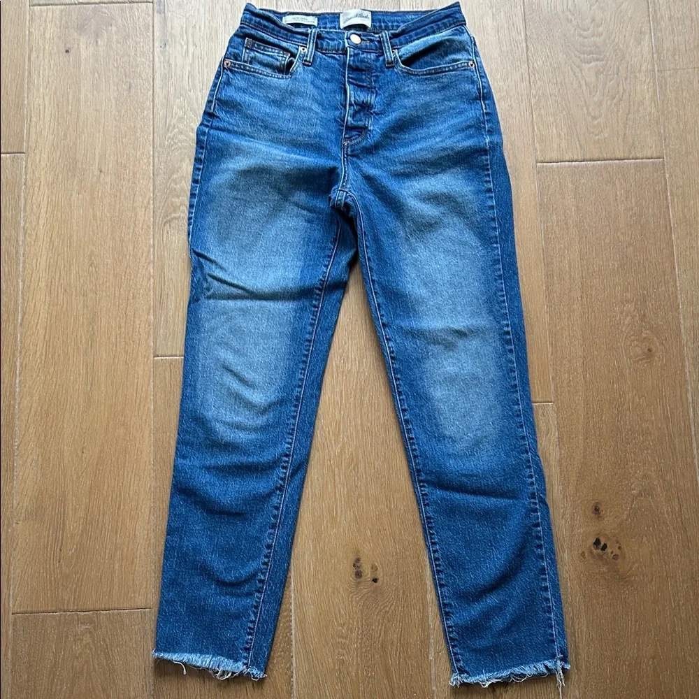 Universal Thread High Rise 90’s Slim Classic Blue Denim Jeans, Size 4R - Picture 2 of 9